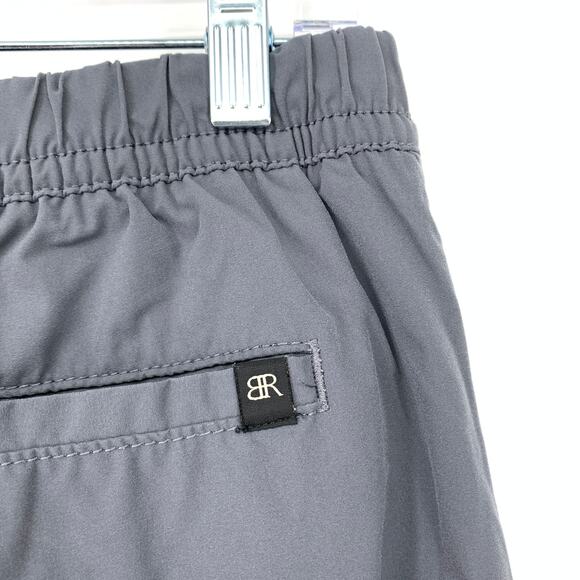 Banana Republic Jogger Pants Pull On Elastic Waist Mens Size Medium Gray *FLAW - Picture 3 of 7